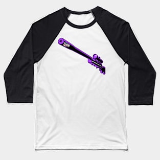 Punchado Sniper Rifle Blank Text, v. Code Purple Baseball T-Shirt